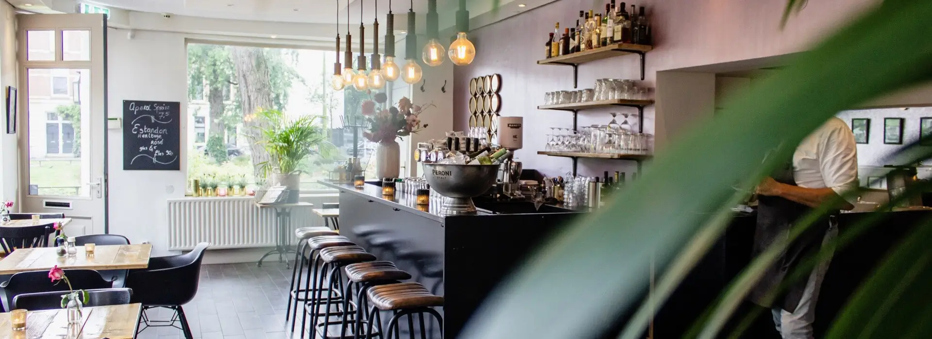 Retro Family Diner with Large Men